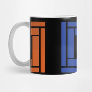 Bauhaus colors pattern Mug